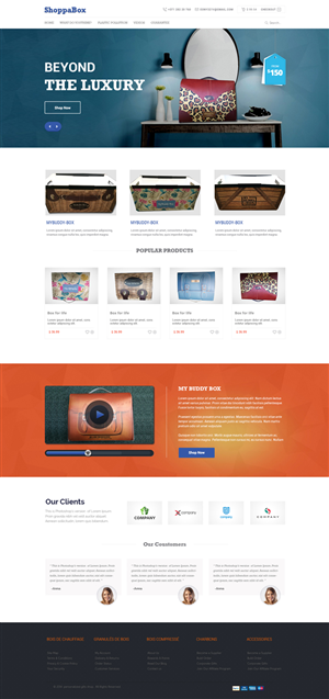 Web-Design von Bold für ShoppaBox Ltd | Design #5189261