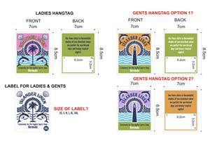 Island Fashion Business Needs a Label & Hangtag Design | Label Design by The Freelance Designer