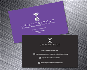 Business Card Design by Cherisse for Creations by C&C | Design #5121495