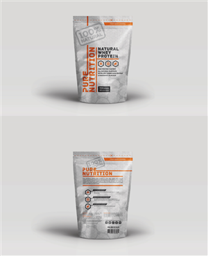 Create a pouch design for a new sports supplement product | Etikett-Design von MergeStudio