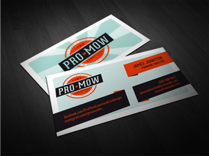 Lawn care business card | Business Card Design by Atvento Graphics