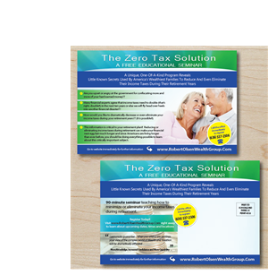 Zero Tax Seminar Postcard Design | Postcard Design by alex989