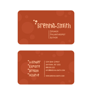 Business Card Design by Vicky Frenkel Studio