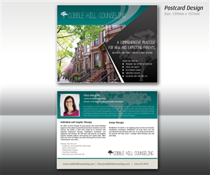 Cobble Hill Counseling | Postkarten-Design von MicroZ