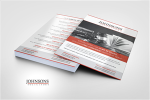 Flyer Design by Oilegak for Johnsons Solicitors | Design: #5229627