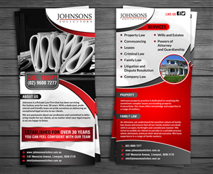 Flyer Design by debdesign for Johnsons Solicitors | Design: #5273942