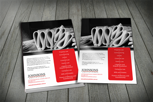 Flyer Design by barinix for Johnsons Solicitors | Design: #5247020