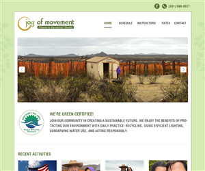 Web-Design von Jay Patel für Joy of Movement, LLC | Design #5499375