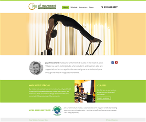 Web-Design von arunk für Joy of Movement, LLC | Design #5531554