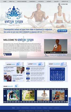 Yoga Studio needs a new website | Web-Design von Sbss