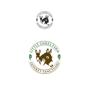 LITTLE OAKES FARM DONKEY SANCTUARY | Logo Design by StudioD™