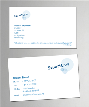 Business Card Design by SJS Graphic Design Works