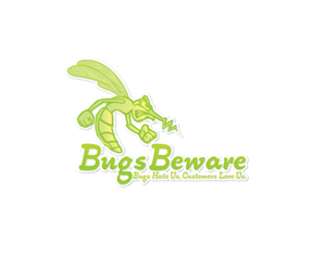 Bugs Hate Us.  Customers Love Us. | Logo Design by ICKE