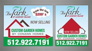 Real Estate Development Sign | Signage Design by Maestroto