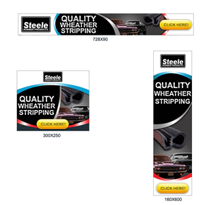 Banner Ad Design by Heru Purwanto for Steele Rubber Products | Design #5323765