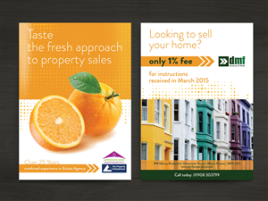 Estate Agent A5 Doublesided leaflet | Flyer Design by MilM