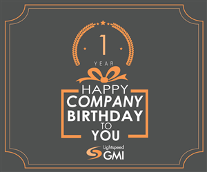 Happy Company Birthday Card | Karten-Design von habashdesign