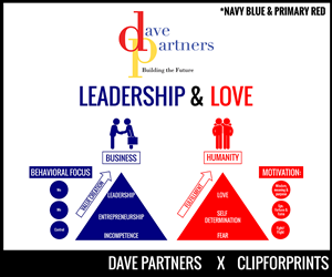 Love & Leadership | Graphic Design by Claireative