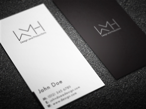 WMH Design Business Card | Business Card Design by Barney Stinson