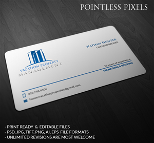 Business Card Design by Pointless Pixels India for this project | Design #5341681