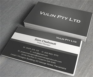 Business Card Design by toron00