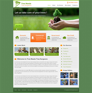 Tree Pruning Website | Web Design by OM