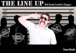 Comedy line-up show- POSTER NEEDED - Usual Suspects style | Poster Design by S.S. Mulla