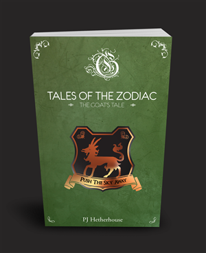 young adult fiction novel titled 'Tales of the Zodiac - The Goat's Tale' | Book Cover Design by RedOne22