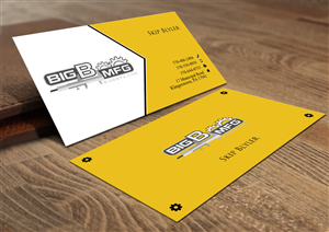 Business Card Design by Lanka Ama for big b mfg | Design #5365571