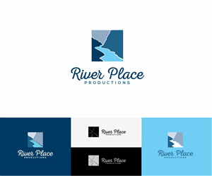 River Place Productions - A Feature film production company logo | Graphic Design by GliderGraphx