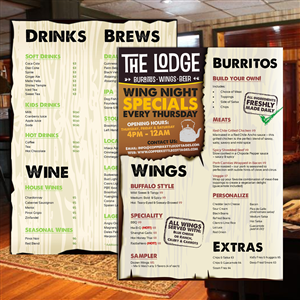 Menu Design by ADL Designs for this project | Design: #5472674