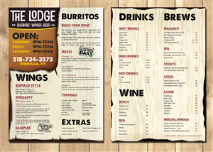 Menu Design by ADL Designs for this project | Design: #5640843