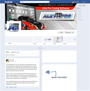 Facebook Design by rdesign12 for Alky Pro  | Design #5450727