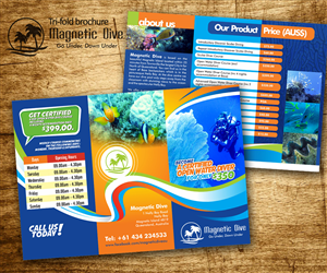 MAGNETIC DIVE | Brochure Design by Gigih Rudya