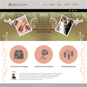 Event Planning Website  | Web Design by Ved Web Services