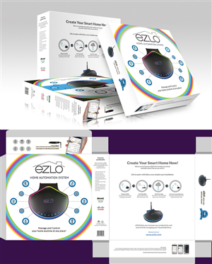 Packaging Design of eZLO Home Automation  | Verpackungs-Design von rdesign12