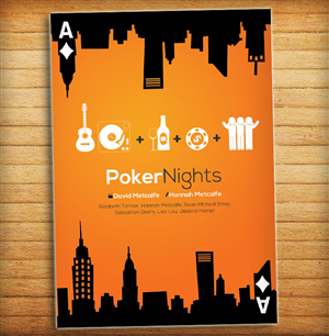 Poster design for a film called Poker Night | Poster Design by alessandroevge