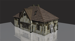 Need to model 2 ruined exteriors in Autodesk Maya 2009/2012