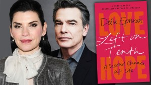 Julianna Margulies and Peter Gallagher; Delia Ephron's “Left on Tenth" memoir