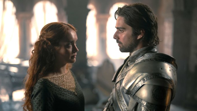 Olivia Cooke and Fabien Frankel star in 'House of the Dragon'
