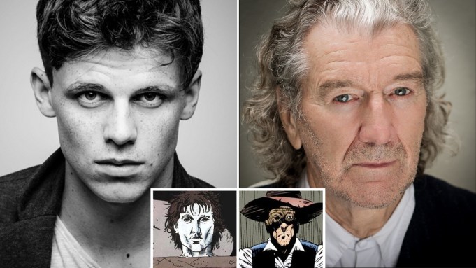 Ruairi O’Connor as Orpheus and Clive Russell as Odin