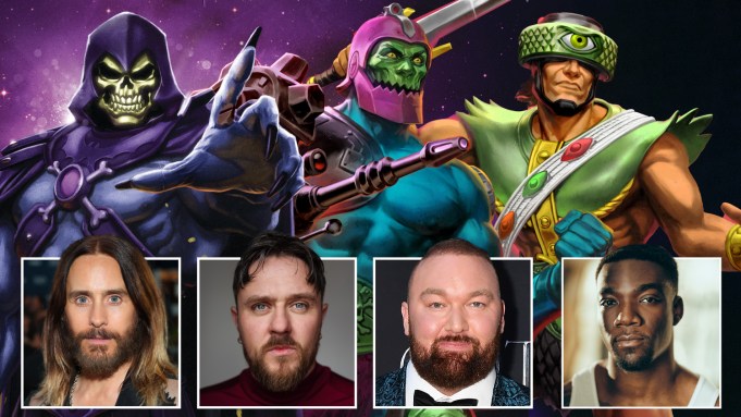 Jared Leto, Sam C. Wilson, Hafthor Bjornsson and Kojo Attah, 'Masters of the Universe' film's new villains