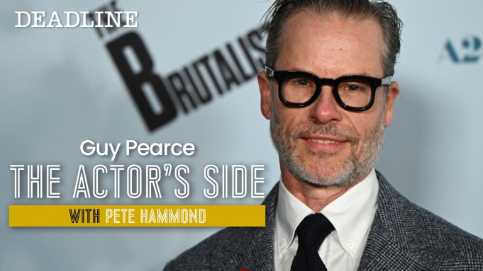 Guy Pearce 'The Brutalist' video interview