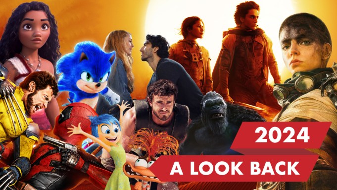 2024 movies  'Moana 2,' 'Sonic the Hedgehog 3,' 'It Ends With Us,' 'Dune: Part Two,' 'Furiosa: A Mad Max Saga,' 'Godzilla x Kong: The New Empire,' 'Gladioator II,' 'Inside Out 2' and 'Deadpool & Wolverine'