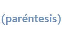 Paréntesis