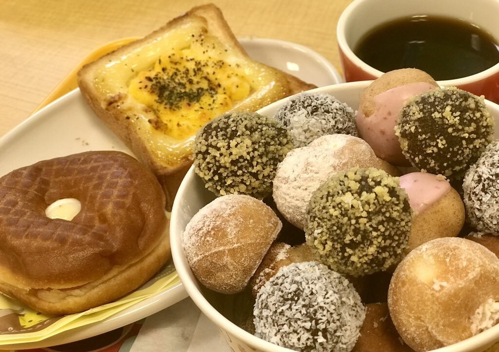 ミスタードーナツ食ドーナツビュッフェ実食例