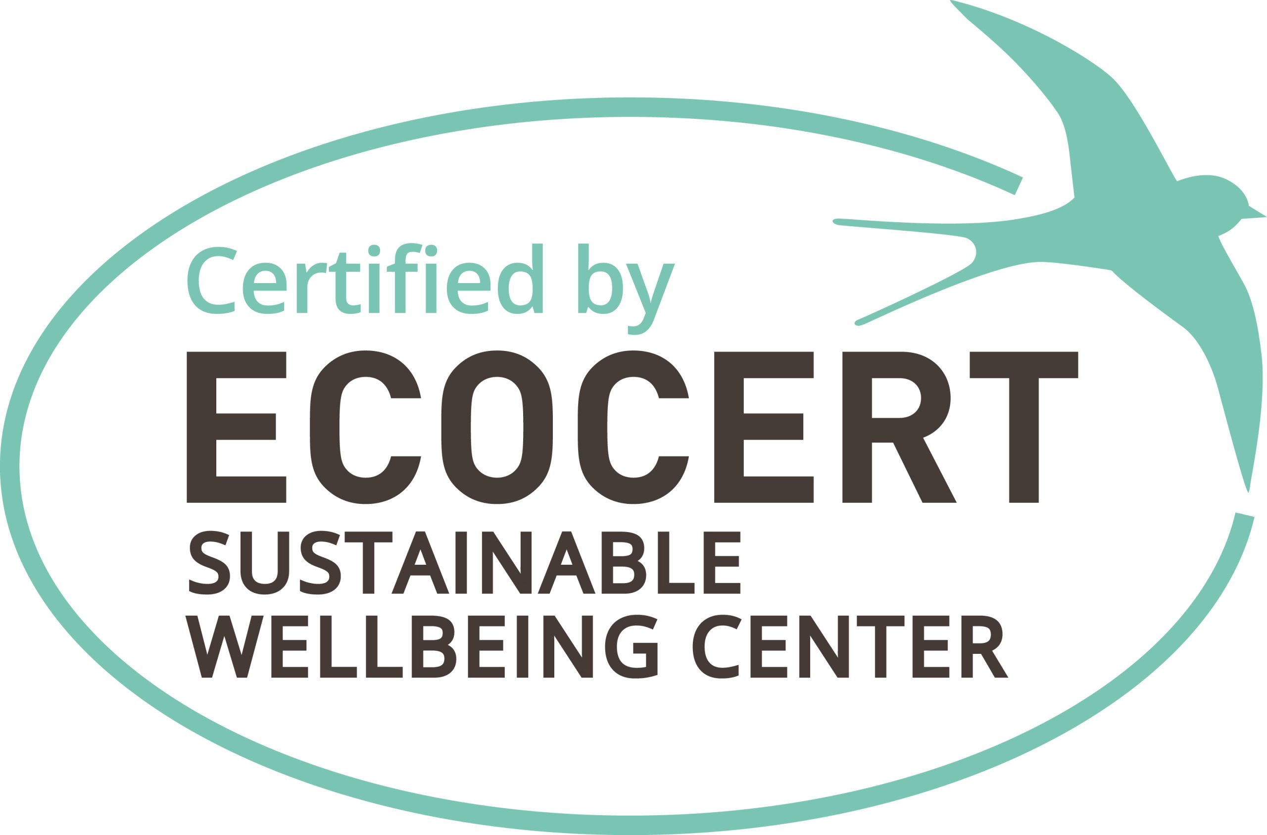 Ecocert logo Sustainable Wellbeing Center - Destination Deluxe