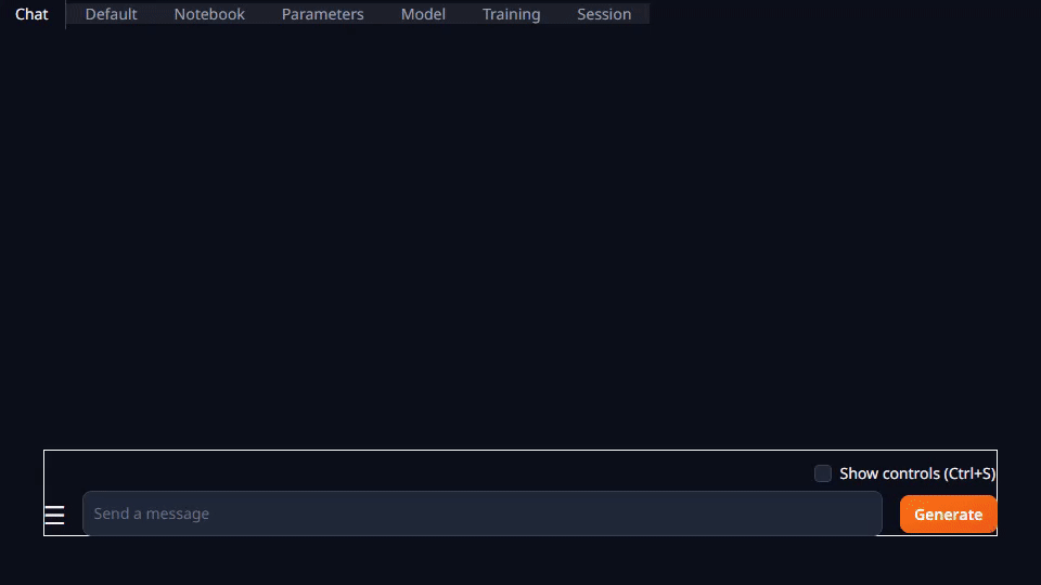 GIF shows quantized Llama model responding to a query about the NASA logo.