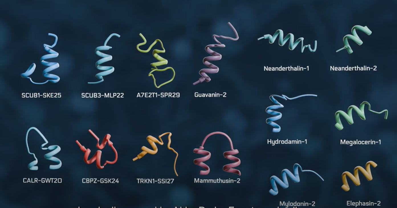 Researchers have created potential antimicrobial molecules from the DNA of extinct creatures. 