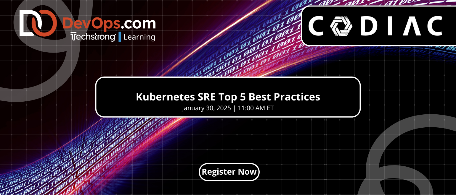 Kubernetes SRE Top 5 Best Practices